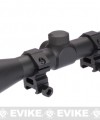 AIM Real Steel 3-9 x 40mm Scope w/ rings