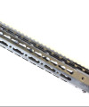 CNC 15 Inch Aluminum Keymod Free Float Rail System for AEG