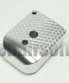 Diamond Pattern HiCapa Magazine Base - Silver