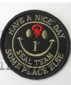 Seal Team "Have a Nice Day..." Patch - Black