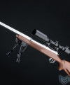 Barrett Fieldcraft Precision Bolt Action Gas Sniper Rifle - Real Wood and Stainless Barrel