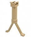 Tactical Foregrip w/ Integrated bipod - Tan