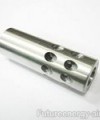 Aluminum Flash Hider - KC02 Style, 14mm Neg. Thread