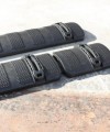 AR15/M16 Battle Rail Cover Set - Black