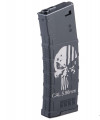 CYMA Laser Etched 220 Round Midcap for M4/M16 AEG - Skullface Graphic