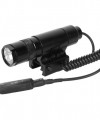 AIM Sports Metal LED 400 Lumen Flashlight w/ Mount and Pressure Switch