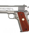 Colt Licensed M1911 Series Seventy CO2 Pistol - Stainless w/ Wood Grips