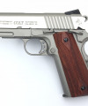 Colt Licensed M1911 Tactical CO2 Pistol - Stainless w/ Wood Grips